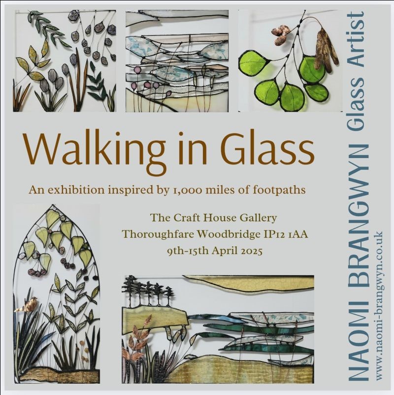 Advert for Naomi Brangwyn's solo exhibition